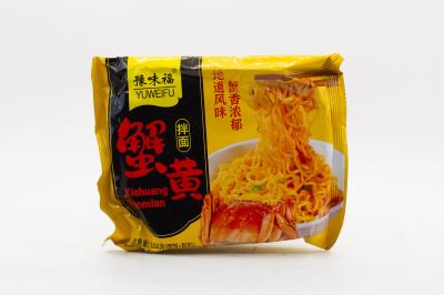 Лапша жареная Юй Вэй Фу со вкусом краб (Китай) 102г